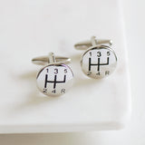 Gear Stick Cufflinks