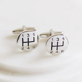 Gear Stick Cufflinks