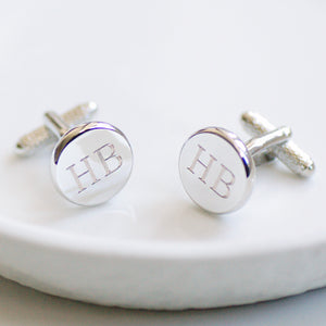 Personalised Round Cufflinks