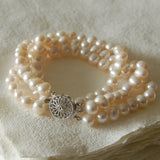 Three Strand Pearl Bracelet