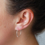 Sterling Silver Hoop Earrings