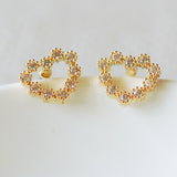 Dainty Heart Earrings