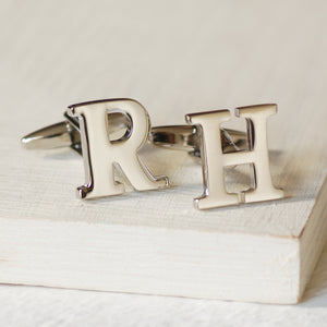 Personalised Initial Cufflinks