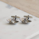 Paper Boat Cufflinks