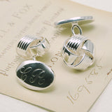 Personalised Knot Cufflinks