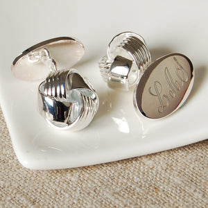 Personalised Knot Cufflinks